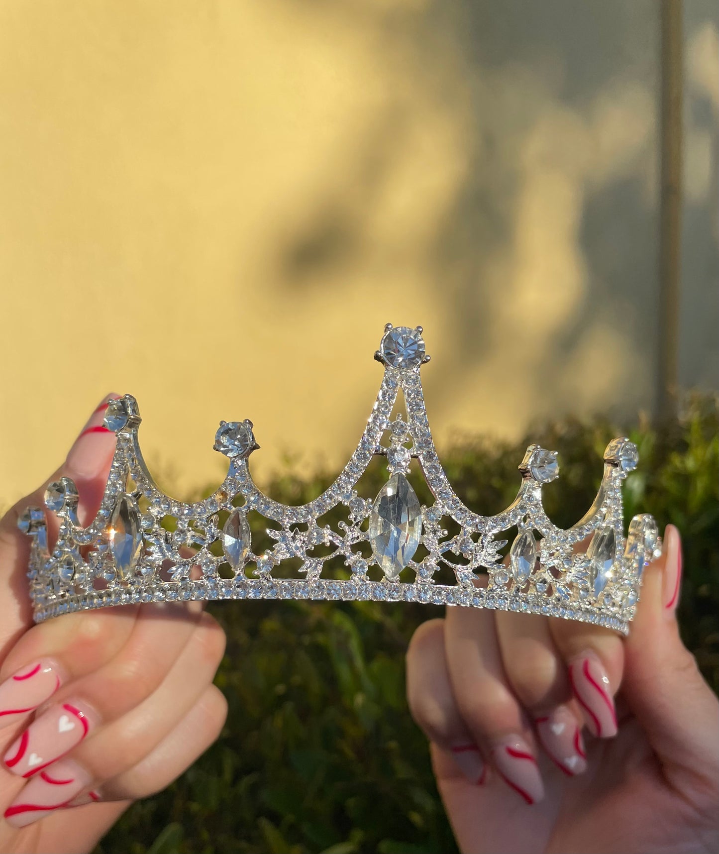 Silver Princess Crown Adult/Kids